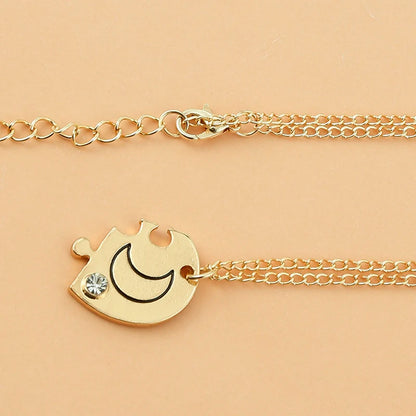 3/4 freind necklaces